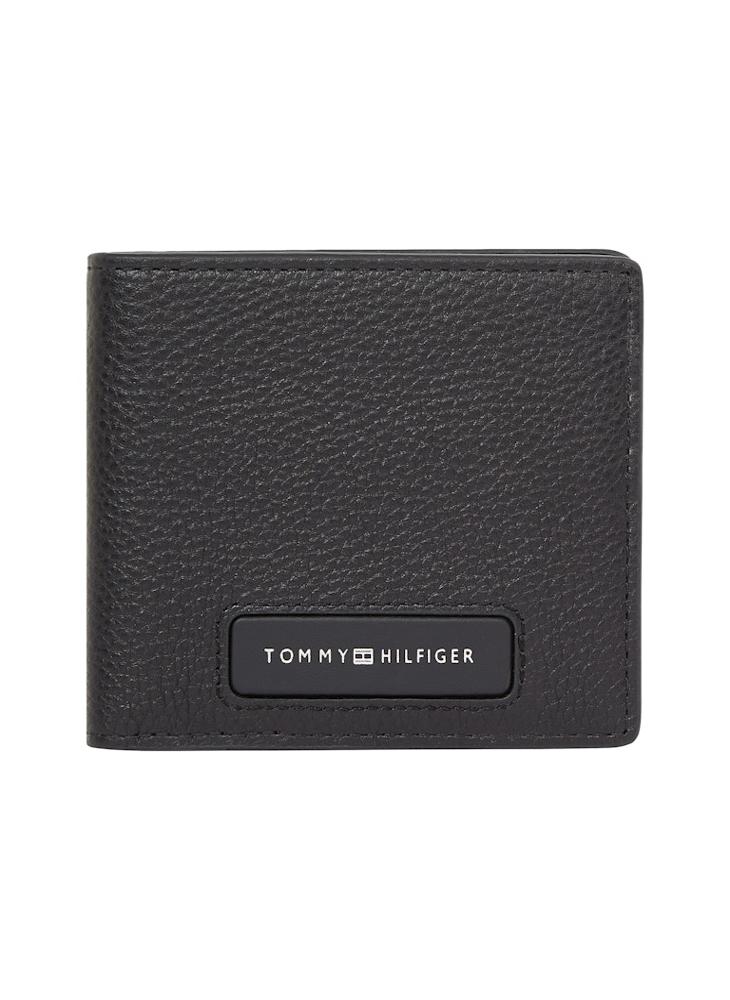 TOMMY HILFIGER LEATHER MONOGRAM MINI CARD WALLET  - Image 1