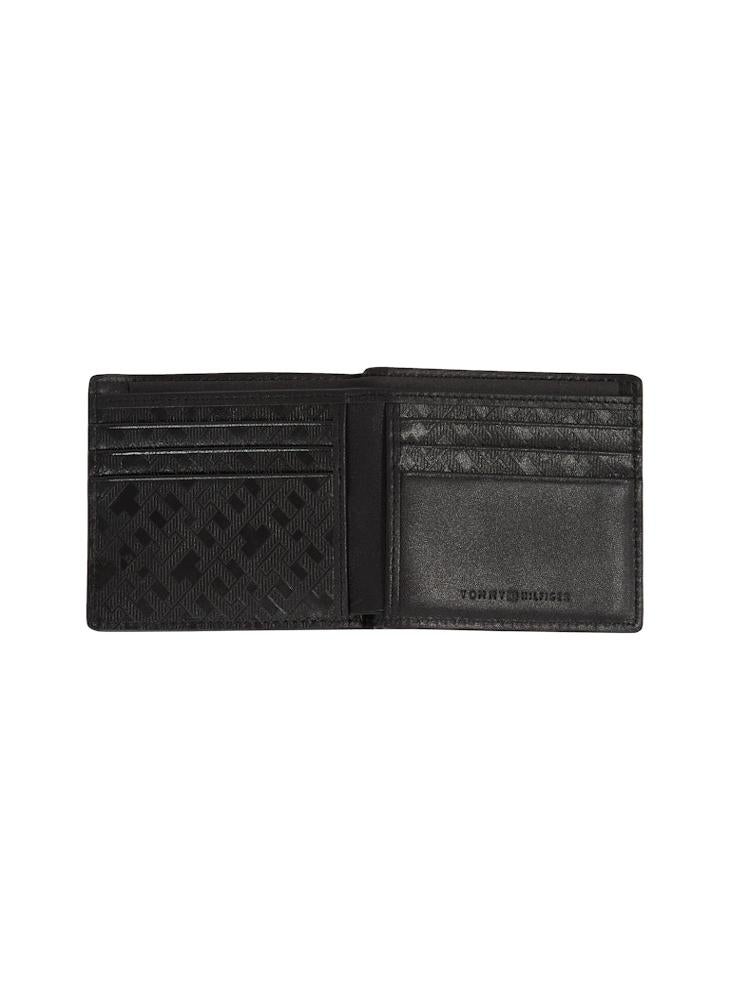 TOMMY HILFIGER LEATHER MONOGRAM MINI CARD WALLET  - Image 3