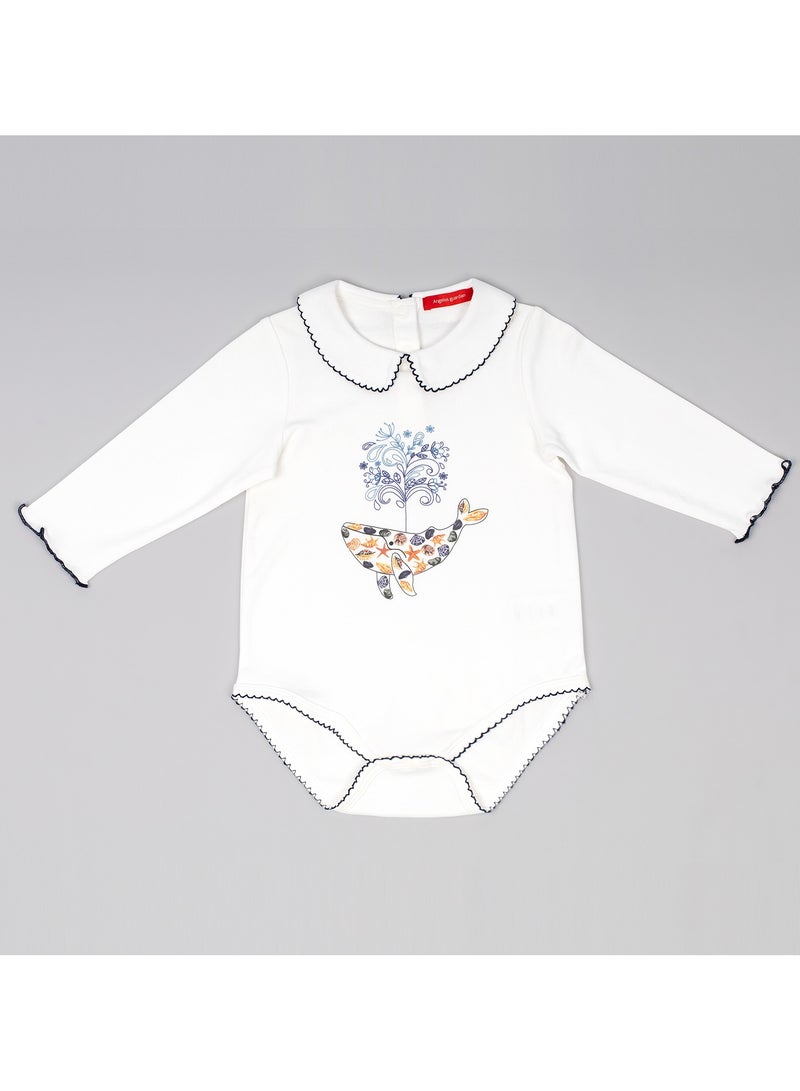 Infant Baby Unisex Long Sleeve Baby Romper Outfit Summer Clothes  - Image 2