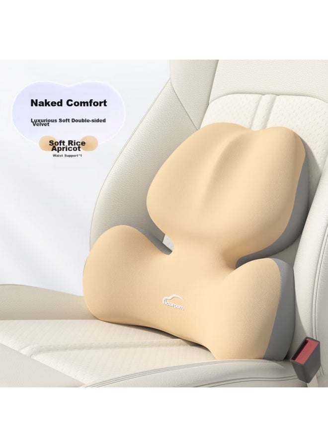 Icaroom Car Lumbar Support Cushion, Back Pillow, Car Waist Support, Driving Backrest, Lumbar Pillow - Image 1