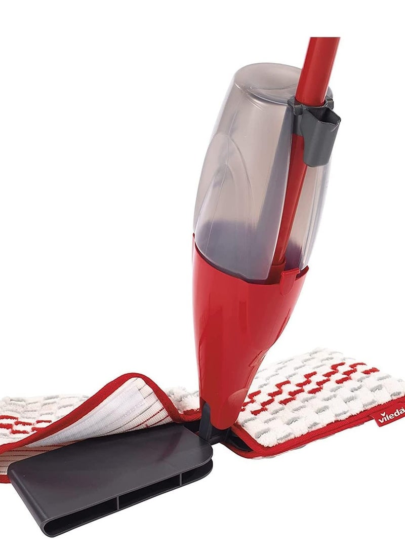 HASANAT ESSENTIALS إعادة تعبئة ممسحة رذاذ ميكروفايبر، وسادة تنظيف قابلة للغسل في الآلة للاستخدام الرطب والجاف - Image 2