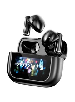 Small Touch Screen Earbuds with Screen Mini TWS Bluetooth Touchscreen Earbuds Wireless Blue Tooth Ear Buds Earphones for iPhone Android Small Bluetooth Ear Buds Small Ears Wireless Earphones