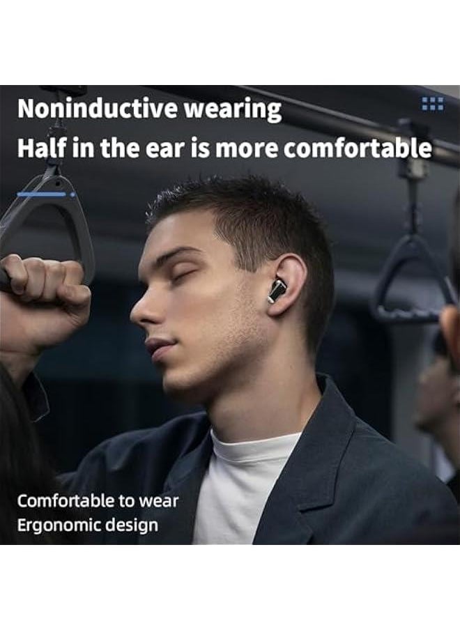 Generic - Small Touch Screen Earbuds with Screen Mini TWS Bluetooth Touchscreen Earbuds Wireless Blue Tooth Ear Buds Earphones for iPhone Android Small Bluetooth Ear Buds Small Ears Wireless Earphones - Image 1