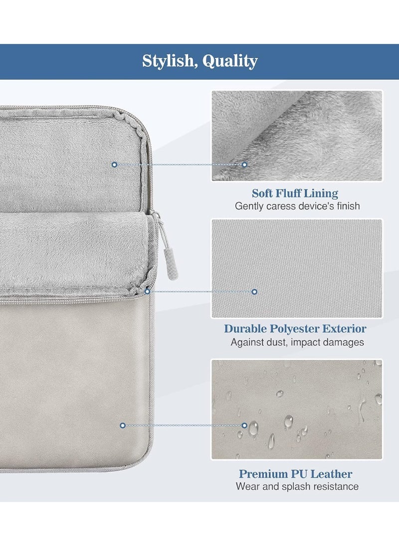Captaintech Universal 9-11 Inch Tablet Sleeve Bag - Compatible with iPad Pro/Air (2018-2024), Galaxy Tab A8/S8, Surface Go | Protective Carrying Case with Pocket - Image 3