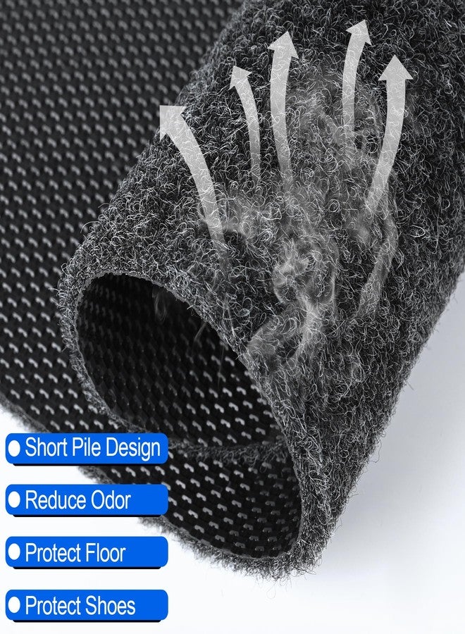 ToLanbbt 12PCS Urinal Mats for Men Bathroom Non-Slip Urinal Floor Mats Water Absorption Urinal Pads for Mens Room Disposable Commercial Toilet Urine Mats for Men’s Bathroom Restroom, Dark Gray - Image 3