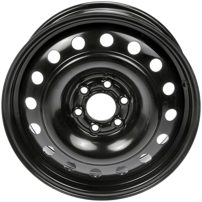 Dorman 939-185 17 x 6.5 In. Steel Wheel Compatible with Select Models, Black - Image 3