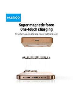 MAXCO MAXCO MP39 10000mAh Legend 2 Magnetic Wireless Charging Power Bank  - Image 3