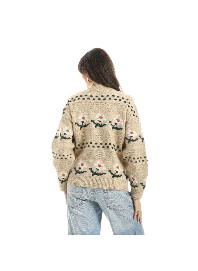 Coctail Pullover-17397-CAFE - Image 3
