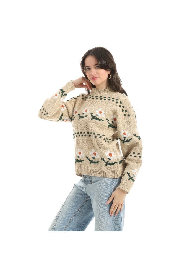 Coctail Pullover-17397-CAFE - Image 2