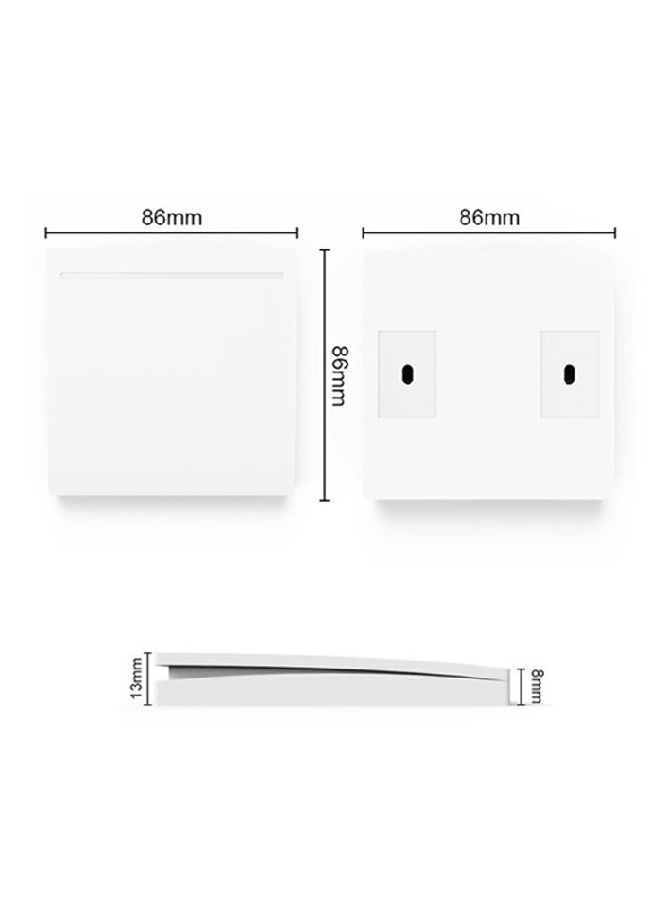 Diese لوحة الحائط التحكم عن بعد التبديل 433 ميجا هرتز 12 فولت 10A التتابع استقبال لغرفة النوم ضوء السقف المصباح الكهربي - Image 3