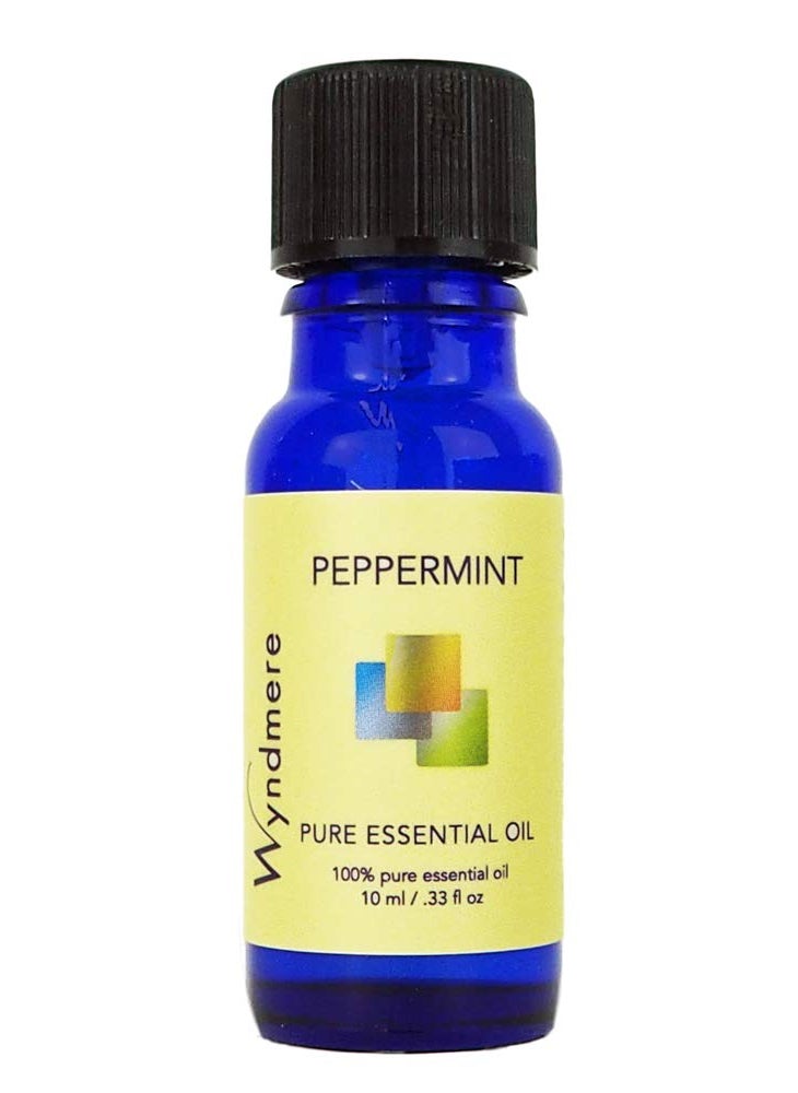 WYNDMERE Peppermint Essential Oil - 100% Pure Therapeutic Quality for Aromatherapy - Wyndmere - 10ml - Made in USA 