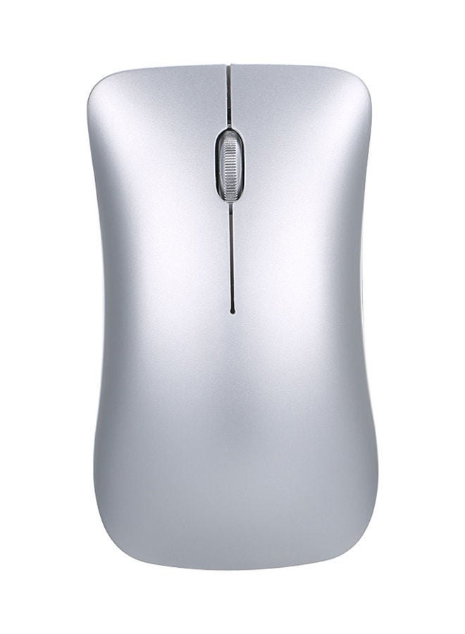نيبمينينت ماوس ضوئي لاسلكي قابل للشحن طراز T23 15.4X8.4X3.4سنتيمتر فضي - Image 1