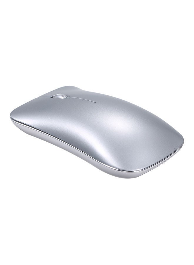 نيبمينينت ماوس ضوئي لاسلكي قابل للشحن طراز T23 15.4X8.4X3.4سنتيمتر فضي - Image 2