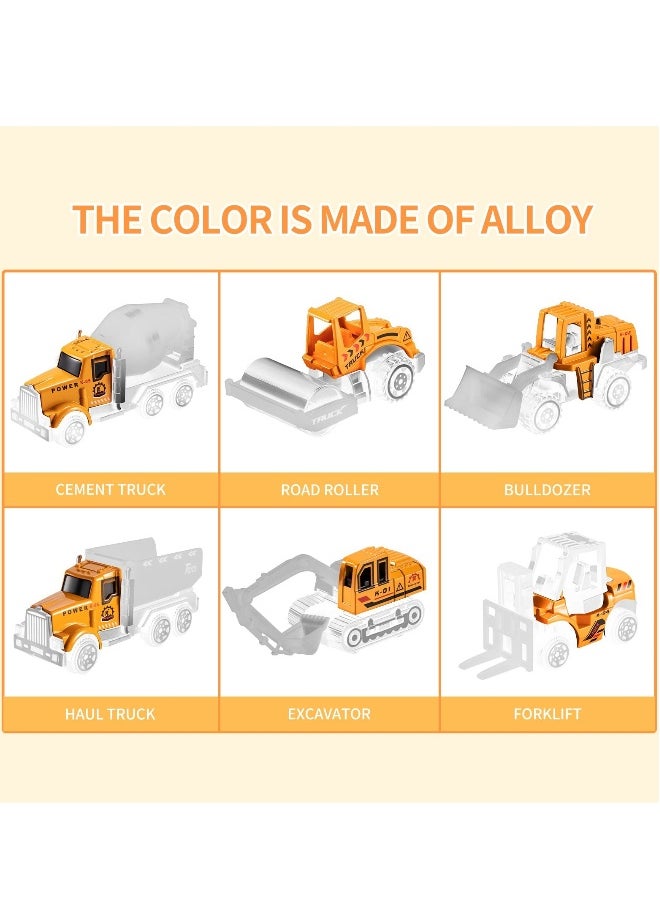 General Toddler Toys for 3 4 5 6 Years Old Boys, Die-cast Construction Toys Car Carrier Vehicle Toy Set , Kids Toys Truck Alloy Metal Car Toys Set for Age 3-9 Toddlers Kids Boys  Girls  - Image 4