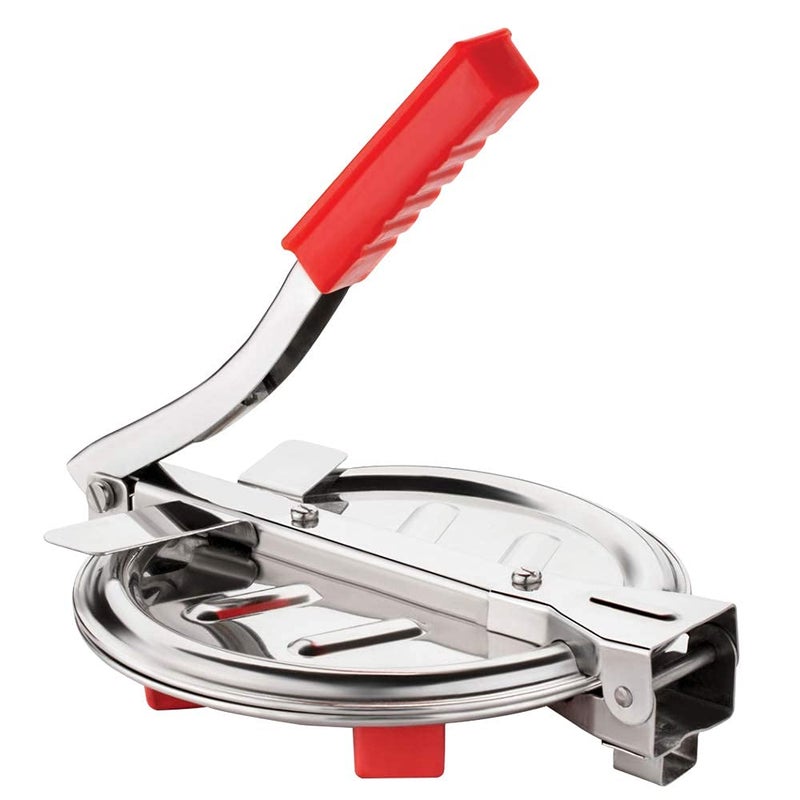 Amaxone Stainless Steel Puri Maker Press Machine RotiChapatiKhakhra Presser with Handle for Home  - Image 1