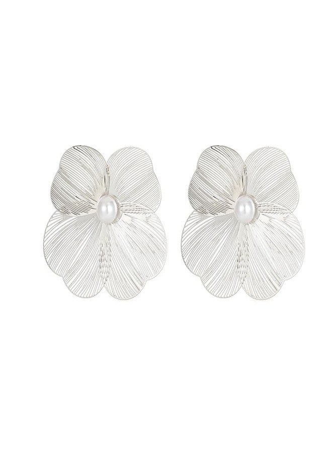 AMAAL Earrings For Women & Girls Stylish | Western Korean Earrings Bali | Butterfly| Stud Earrings Set for Women Moti Accessories Aesthetic | Fashion American Diamond AD CZ Gold Stud earinging 137 - Image 1