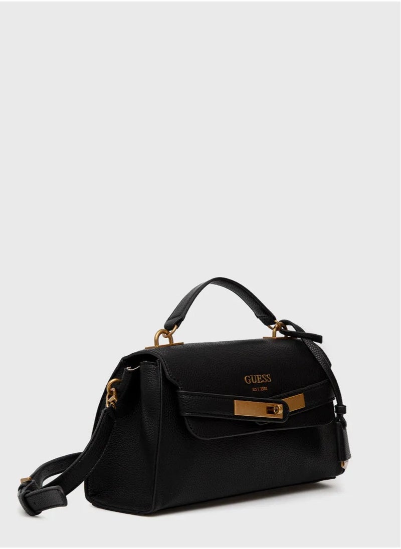 GUESS - Kelly platinum shoulder crossbody bag for women - Image 1