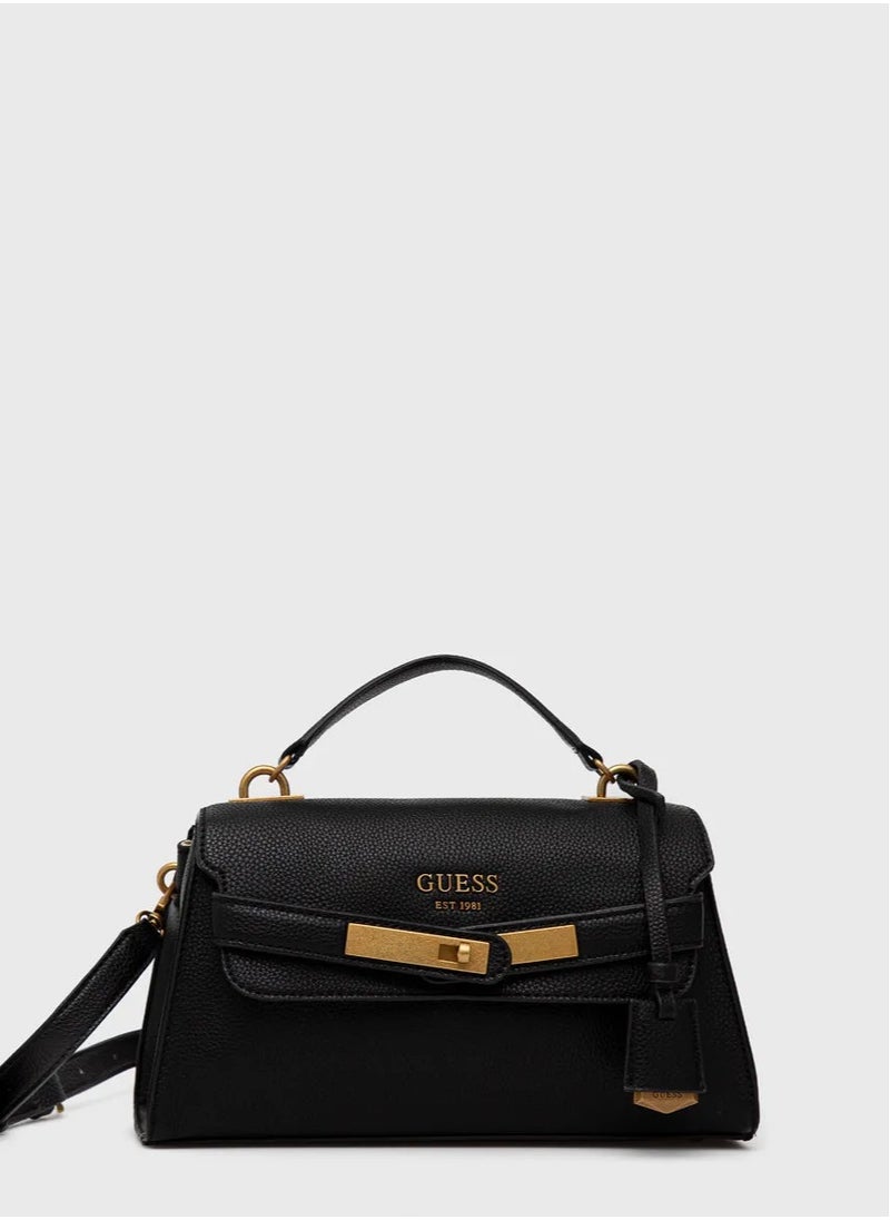 GUESS - Kelly platinum shoulder crossbody bag for women - Image 1