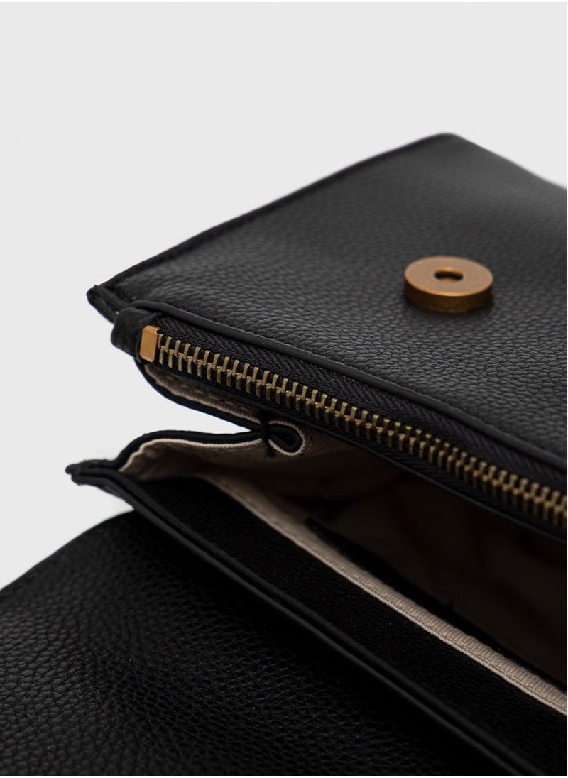 GUESS - Kelly platinum shoulder crossbody bag for women - Image 1