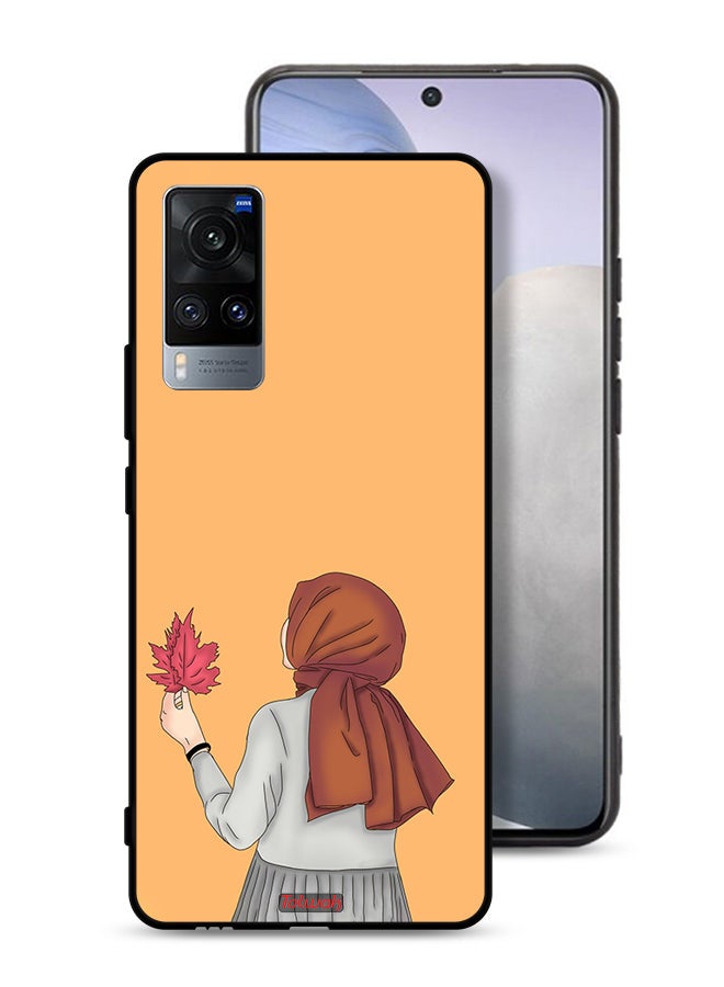 Tolwak Vivo X60 Protective Case Cover Holding Leaf - Image 1