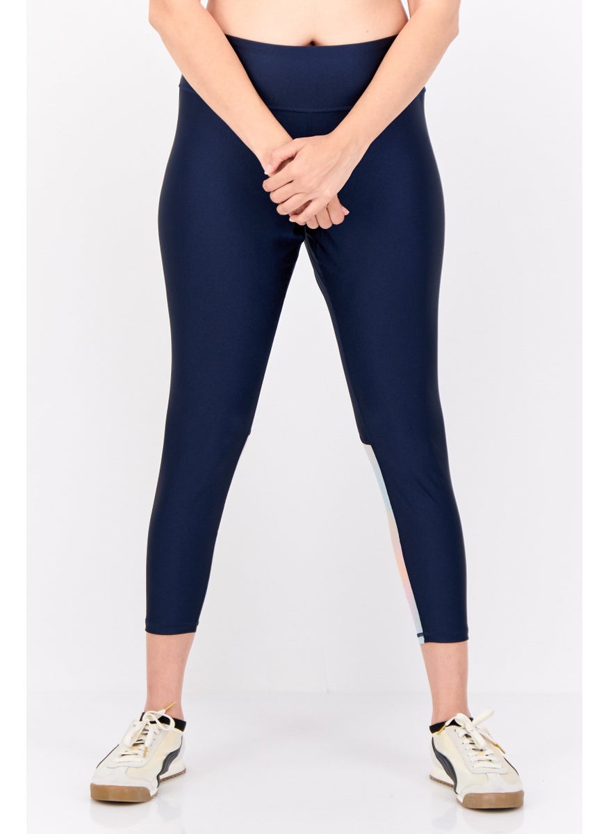 PUMA Women Sportswear Fit Training Legging, Navy  - Image 1