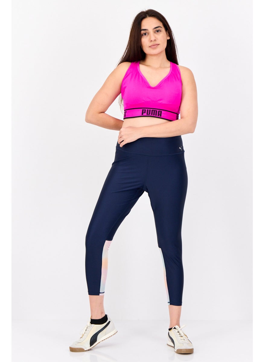 PUMA Women Sportswear Fit Training Legging, Navy  - Image 4
