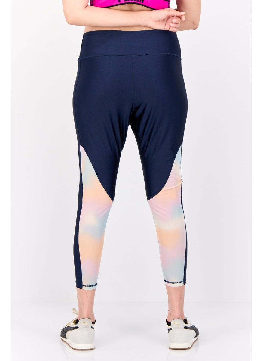 PUMA Women Sportswear Fit Training Legging, Navy  - Image 3