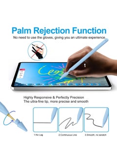 General Stylus Pen for iPad, Apple Pen for iPad Air 11&13-inchi,iPad 10th/9th Gen,iPad Pencil for iPad(2018-2024), iPad Pro11/iPad Pro12.9 3/4/5/6th Gen, iPad Air 3/4/5, iPad Mini 5/6th, iPad 8/7/6th Gen  - Image 2