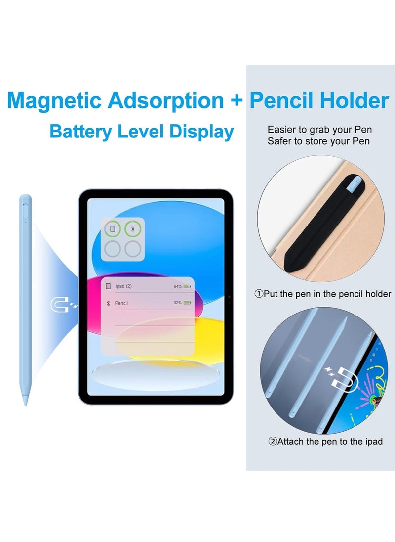 General Stylus Pen for iPad, Apple Pen for iPad Air 11&13-inchi,iPad 10th/9th Gen,iPad Pencil for iPad(2018-2024), iPad Pro11/iPad Pro12.9 3/4/5/6th Gen, iPad Air 3/4/5, iPad Mini 5/6th, iPad 8/7/6th Gen  - Image 3