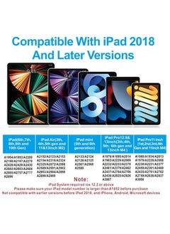 General Stylus Pen for iPad, Apple Pen for iPad Air 11&13-inchi,iPad 10th/9th Gen,iPad Pencil for iPad(2018-2024), iPad Pro11/iPad Pro12.9 3/4/5/6th Gen, iPad Air 3/4/5, iPad Mini 5/6th, iPad 8/7/6th Gen  - Image 5