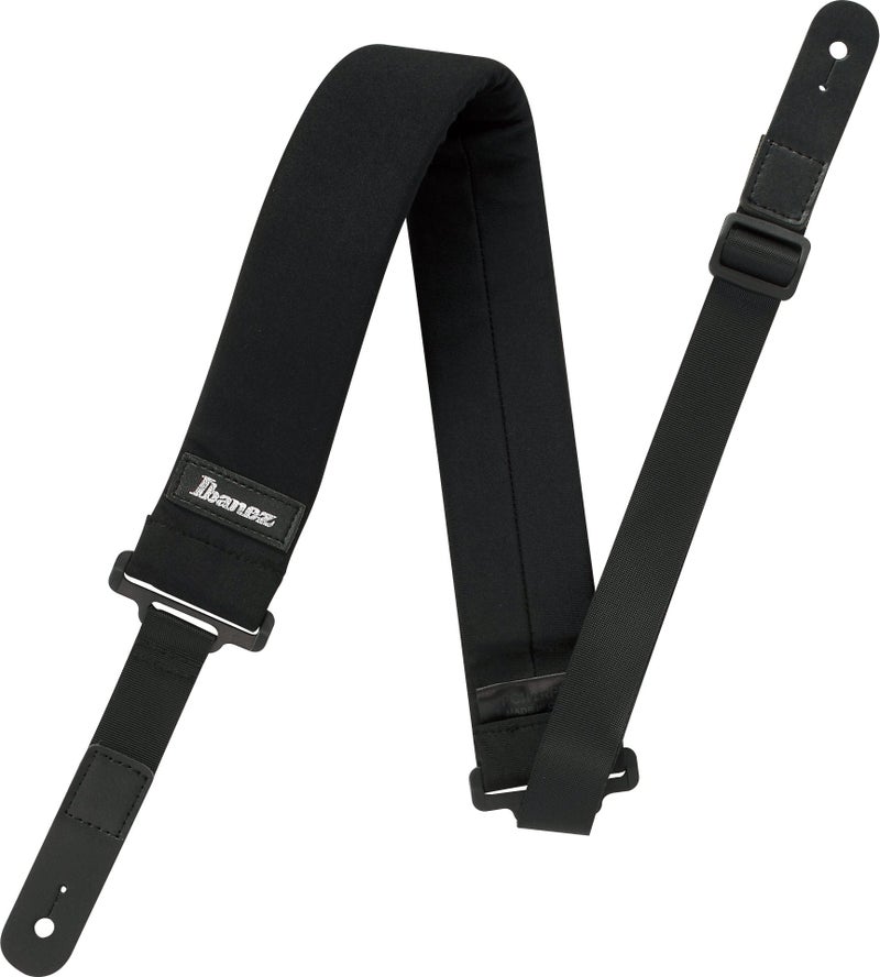 Ibanez POWERPAD Strap GSF50S Guitar (GSF50SBK),Black - Image 5