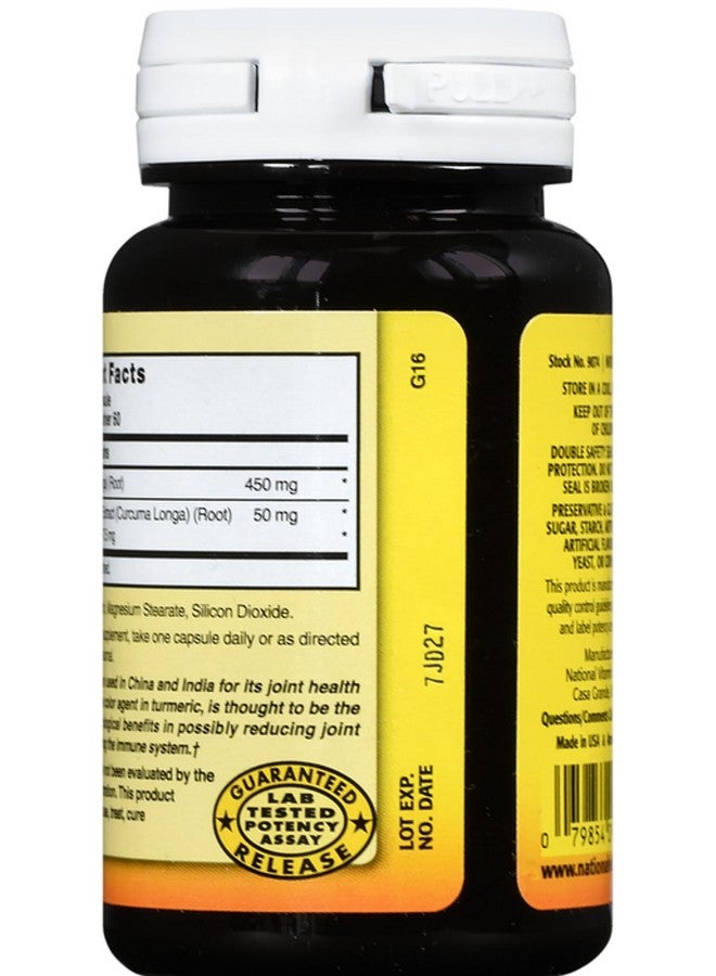 Nature's Blend Turmeric 500mg, 60 Capsules, (Pack of 2) - Image 2