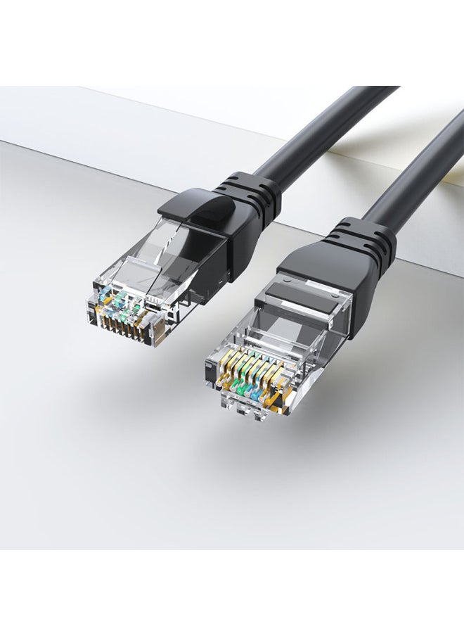 Generic Category 6 CAT6 Gigabit Broadband High-speed Network Cable Eight-core Twisted Pair Engineering Home Decoration Home Network Finished Jumper-Color:Light Gray Category 6 Gigabit-Line Length:30m  - Image 4