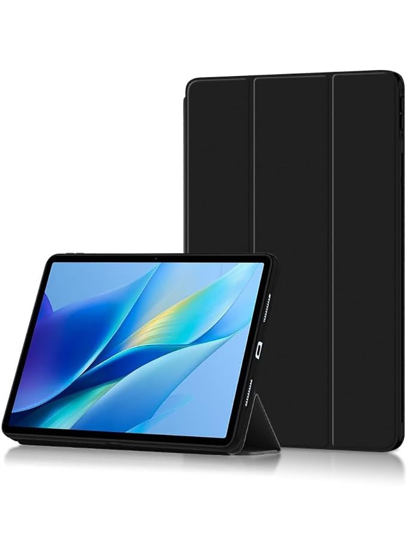 Protective Flip Case For Vivo Pad Air 2023 With Trifold Stand Auto Wake Sleep Shockproof Cover Diamond Golden grey Pattern