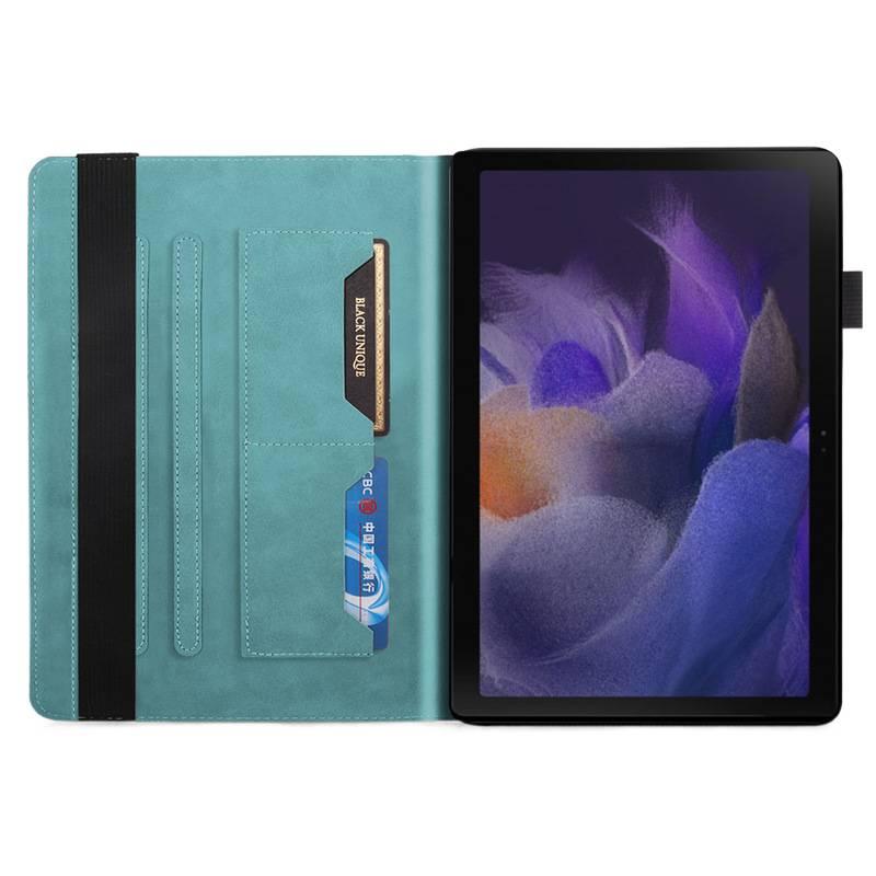 Rose Gold Samsung Tab Folio Case Compatible with Multiple Samsung Tab Models with Protective Cover Stand Function and Daily Tablet Carry - AuraLuxe - Image 4