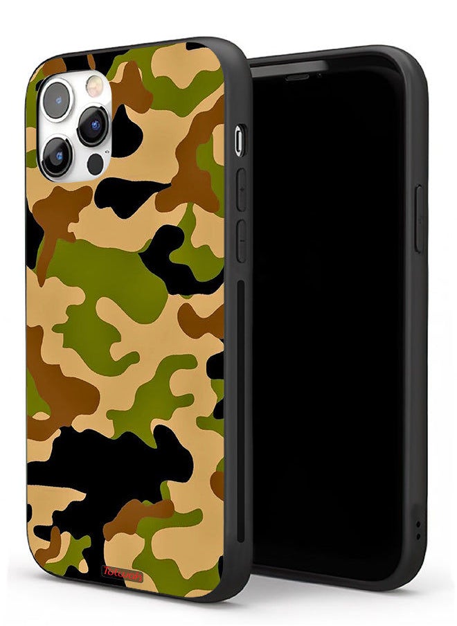 Tolwak Apple iPhone 11 Pro Protective Case Camouflage Abstract Digital Pattern  - Image 1