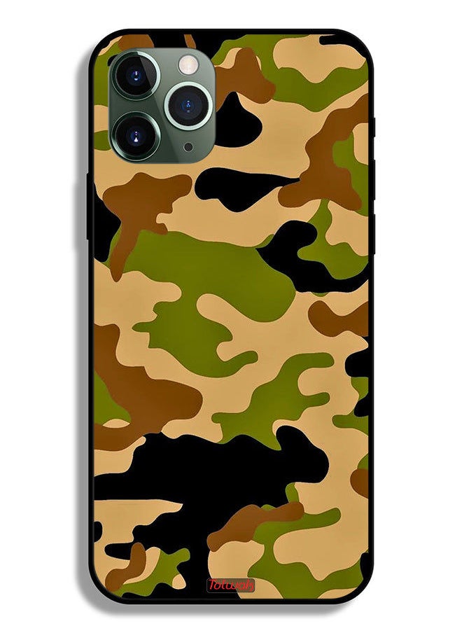 Tolwak Apple iPhone 11 Pro Protective Case Camouflage Abstract Digital Pattern  - Image 2