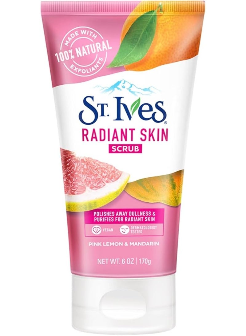 ST. Ives St.Ives Radiant Skin Scrub Pink Lemon & Mandarin 6 Oz - Image 1