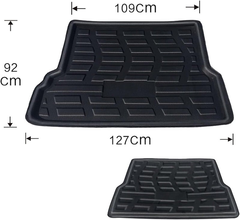 Wivplex Heavy-Duty Trunk Mat for Toyota Land Cruiser Prado - Image 2