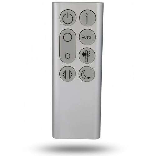 uehba Replacement Remote Control Compatible for Dyson TP04 DP04 TP06 TP09 Pure Cool Purifying Fan (Silver) - Image 1