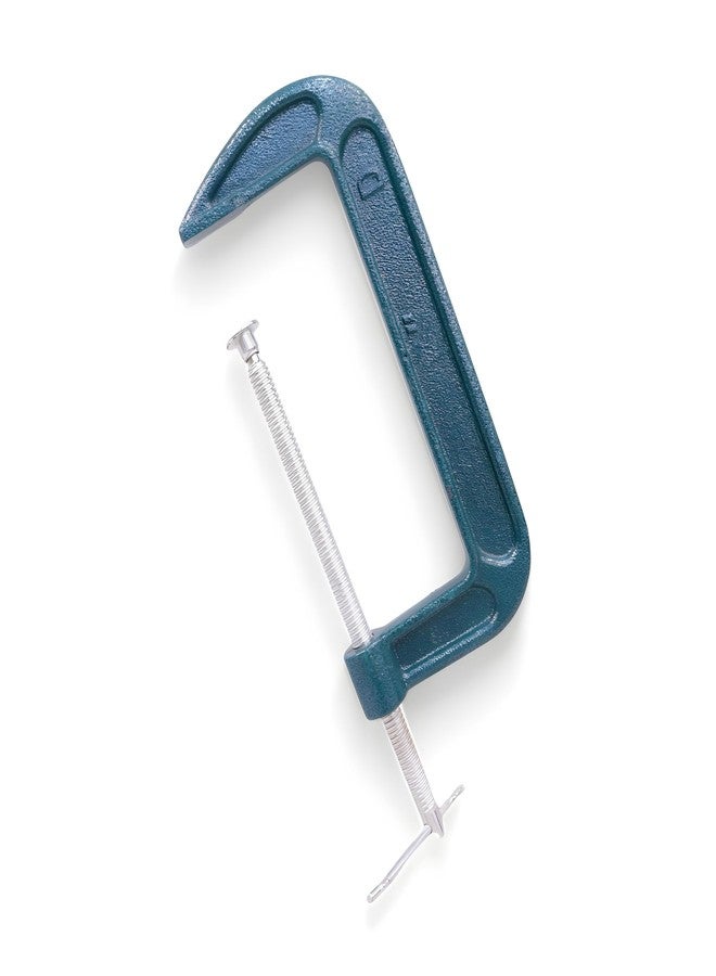 Solwet G clamp Set 8 inch Green Heavy Duty with chrome plated screw | C Type Clamping Tool for Woodworking, Metalworking - Image 3