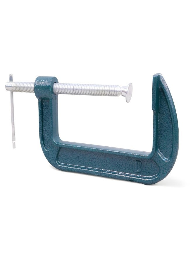 Solwet G clamp Set 8 inch Green Heavy Duty with chrome plated screw | C Type Clamping Tool for Woodworking, Metalworking - Image 4