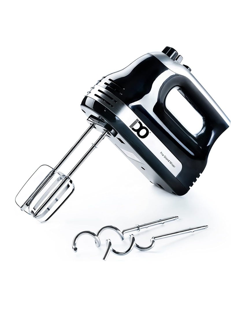 IDO Hand Mixer from IDO 500 Watt 5 Speeds Black HM500-BK  - Image 3