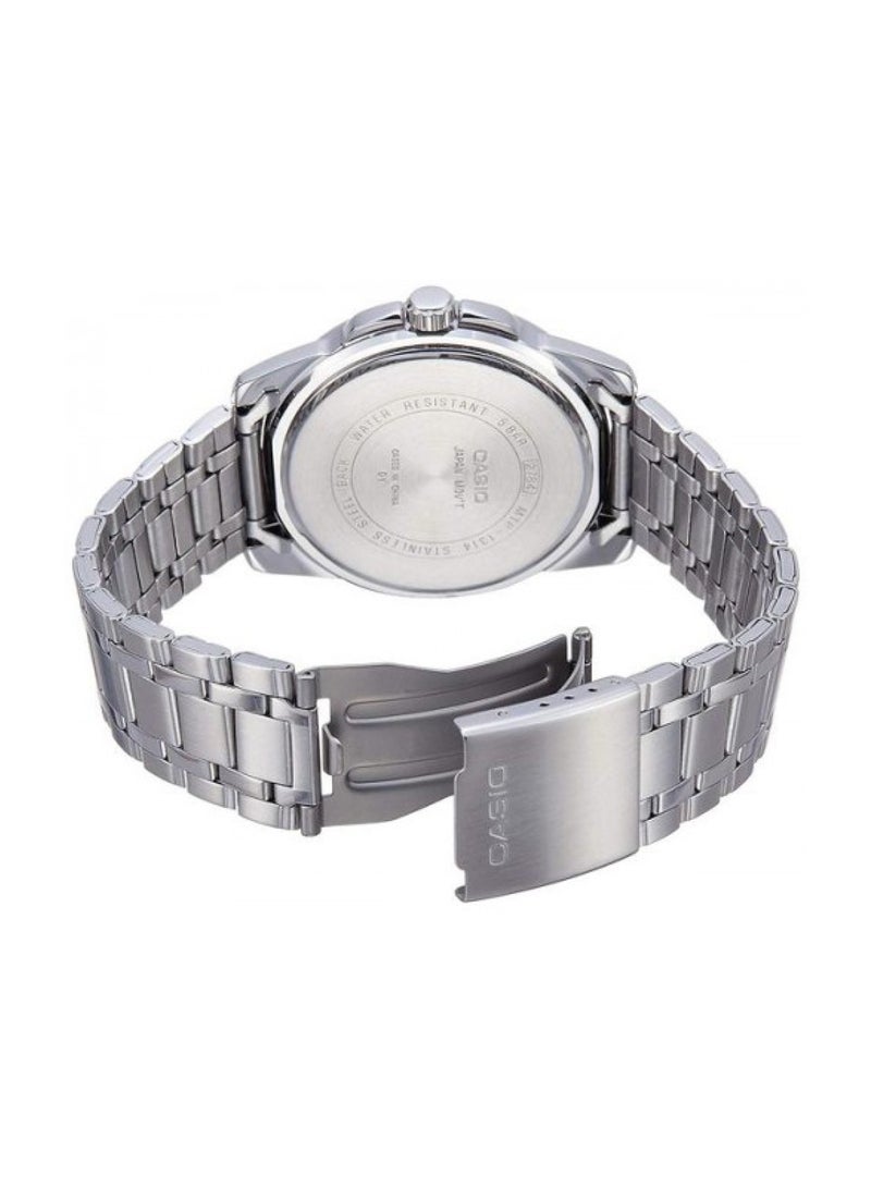 CASIO Women Silver Analog Quartz Metal Strap Watch LTP-1314D-2AVDF - 33mm - Image 4