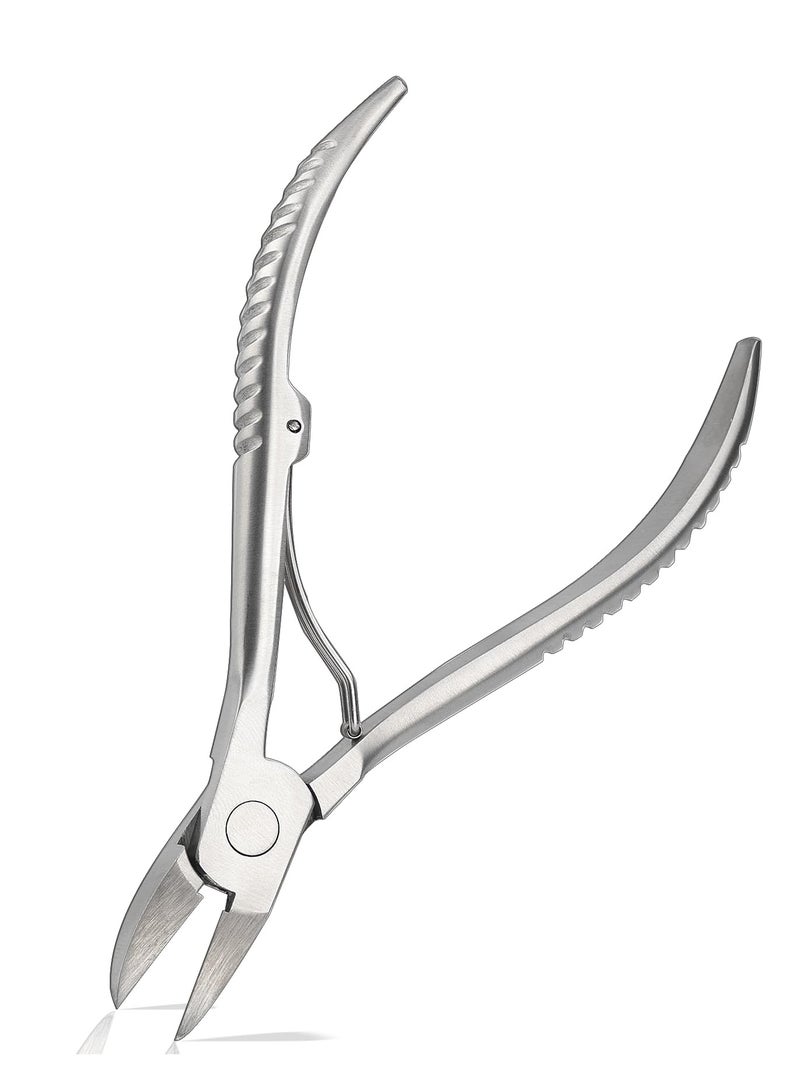 Excefore Professional Toenail Tools, Stainless Steel Cuticle Trimmer, Heavy Duty Pedicure Nail Cutter, Suitable for Men Women Seniors  - Image 1