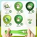 K1tpde Frog Party Balloons Decorations 50PCS Cute Animal Latex Balloons Set for Kids Baby Shower Decoration Safari Animal Themed Garden Decor Frog Princess Theme Birthday Party Supplies - Image 4