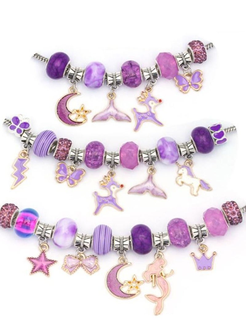 Arabest DIY Beads Bracelet Toy Craft Art Kit with Chains - Image 1