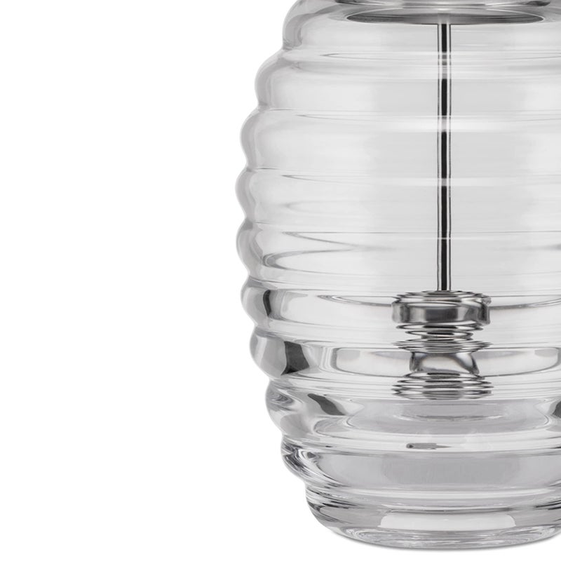Alessi TW01 Honey Pot, Honey Jar in Glass and Stainless Steel - Image 3