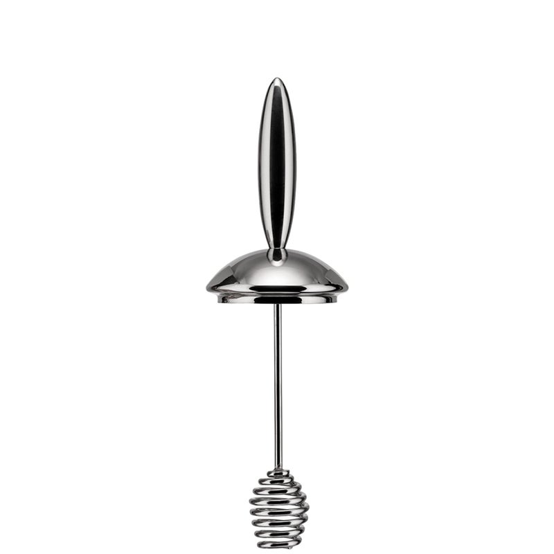 Alessi TW01 Honey Pot, Honey Jar in Glass and Stainless Steel - Image 4
