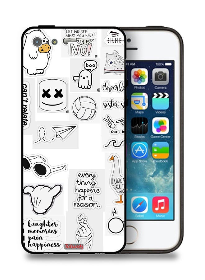 Tolwak Apple iPhone 5/5s/SE Protective Case Can Not Relate - Image 1